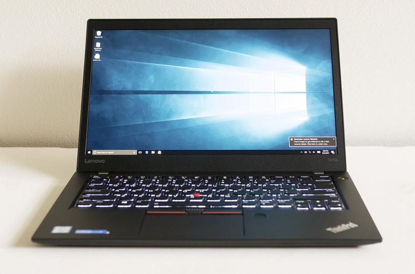 Review máy tính Lenovo ThinkPad T470s