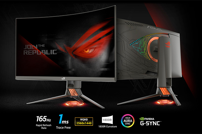 ASUS ra mắt màn hình cong 