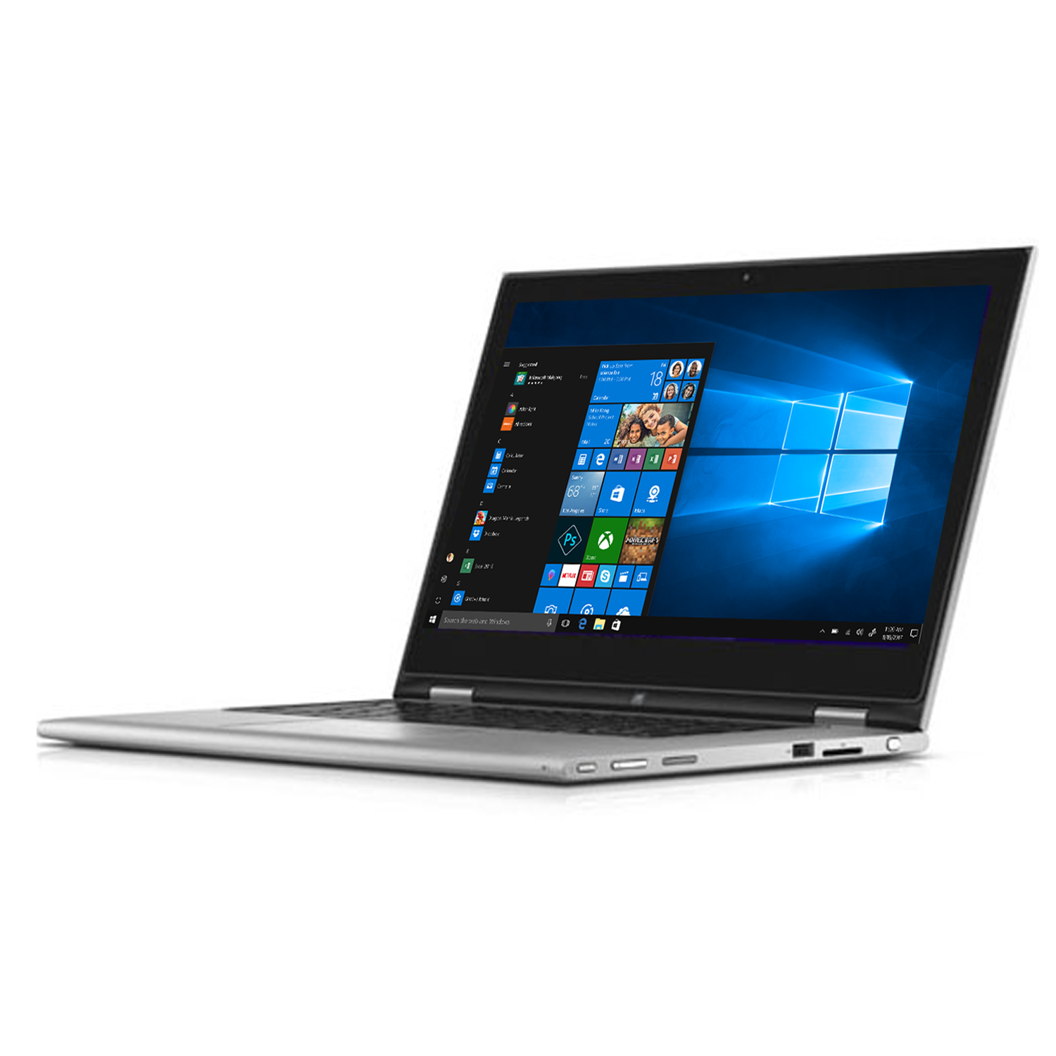 Laptop Dell Inspiron 7348-C3I5610W (Silver)- Màn hình xoay 360 độ