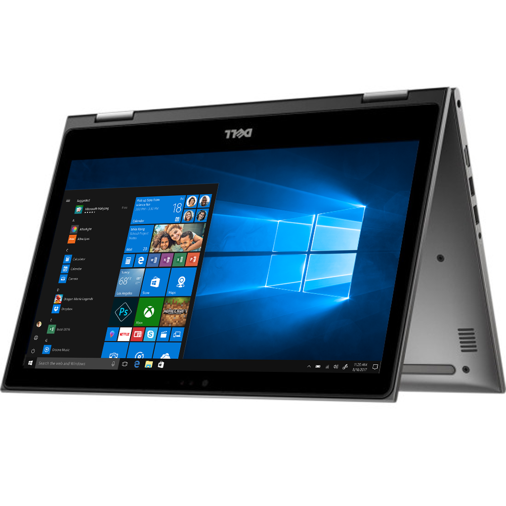 Laptop Dell Inspiron 5368-3PG4V1 (Grey)- Màn hình HD cảm ứng, xoay 360 độ, màn full HD