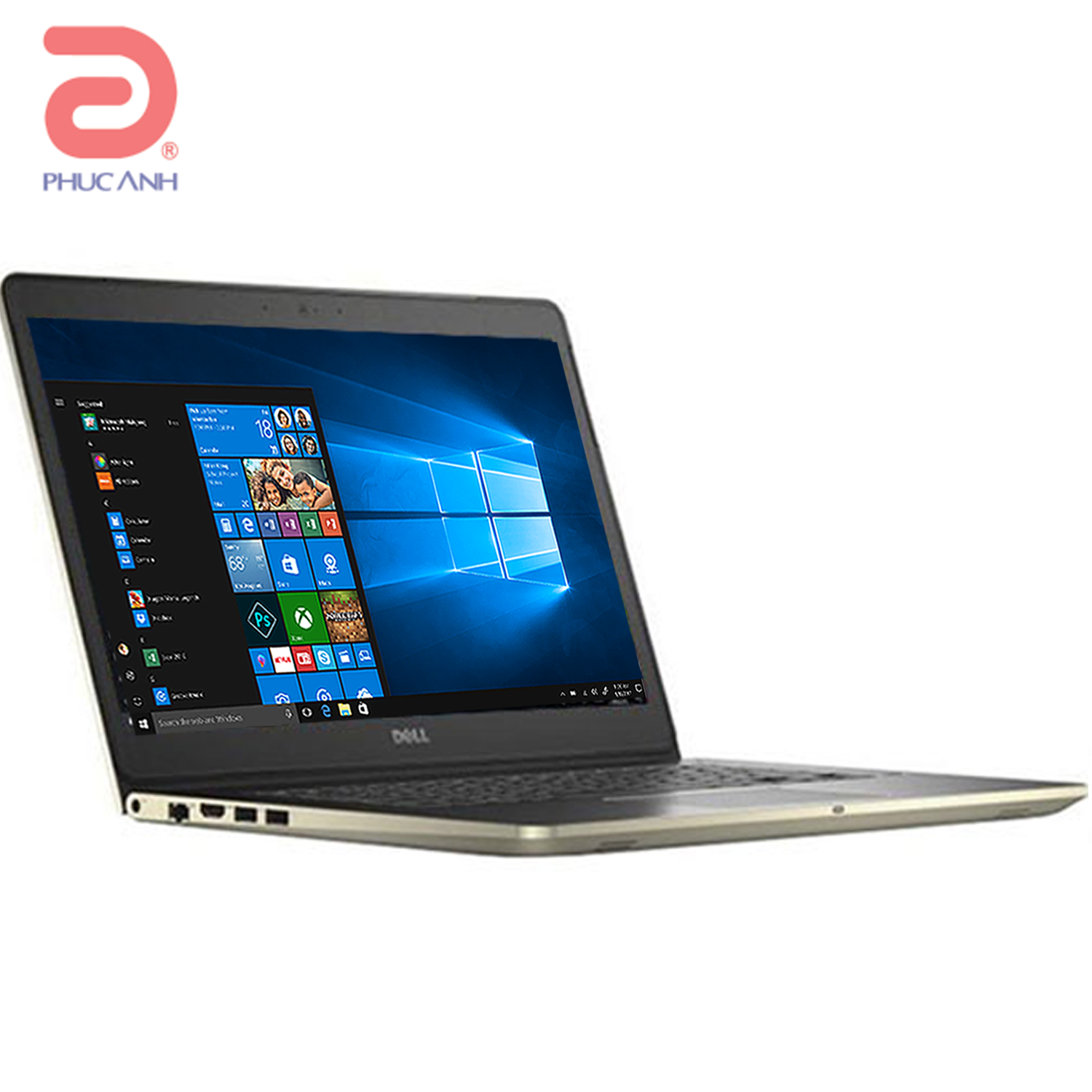 Laptop Dell Vostro 5468C-P75G001-TI541002W10 (Grey/vỏ nhôm)- CPU Kabylake,vỏ nhôm