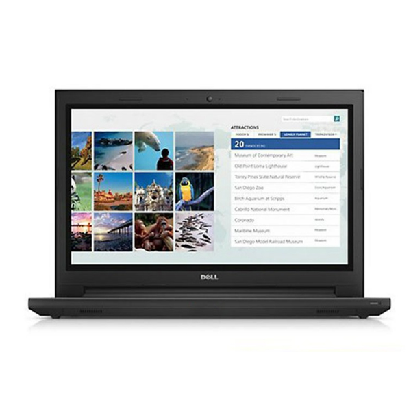 Laptop Dell Inspiron 3567A-P63F002-TI36100 (Black)- Intel Kabylake hoàn toàn mới